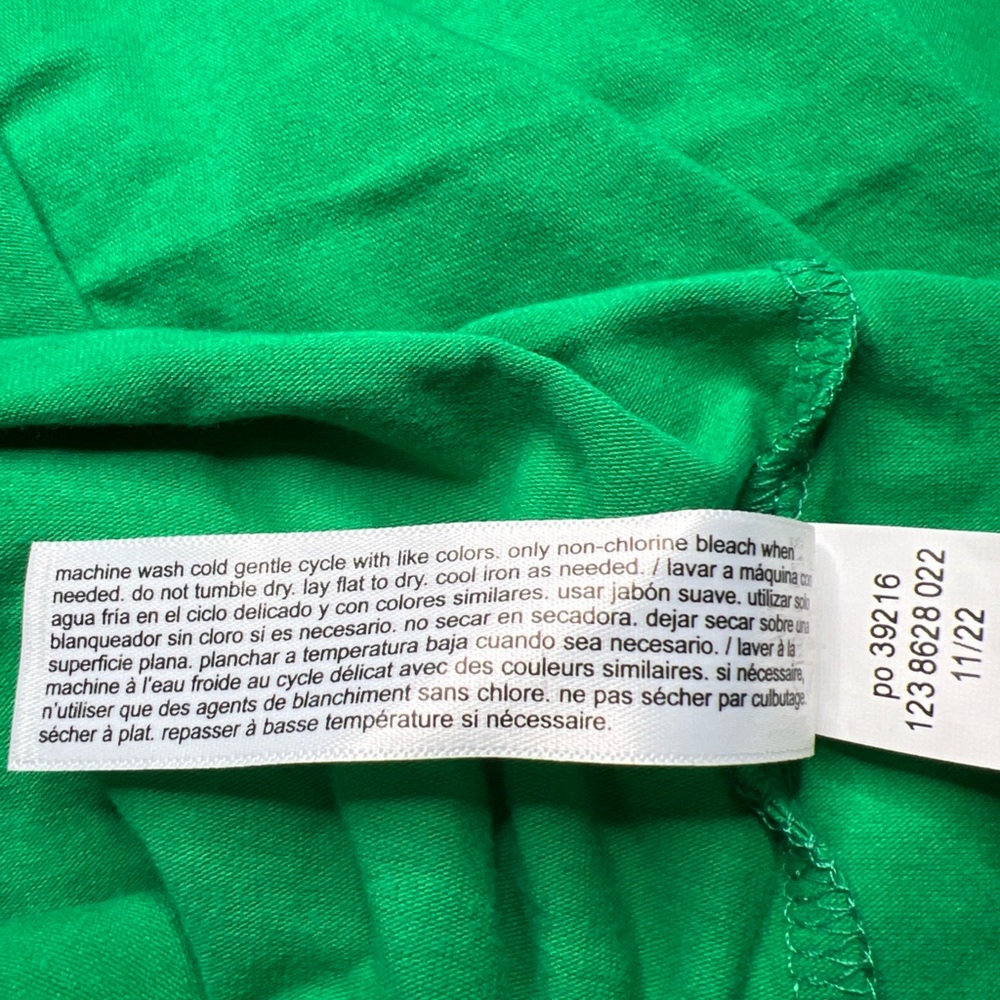 Eloquii 20 Kelly Green Pullover Maxi Dress Flutter Sleeve - Picture 6 of 6